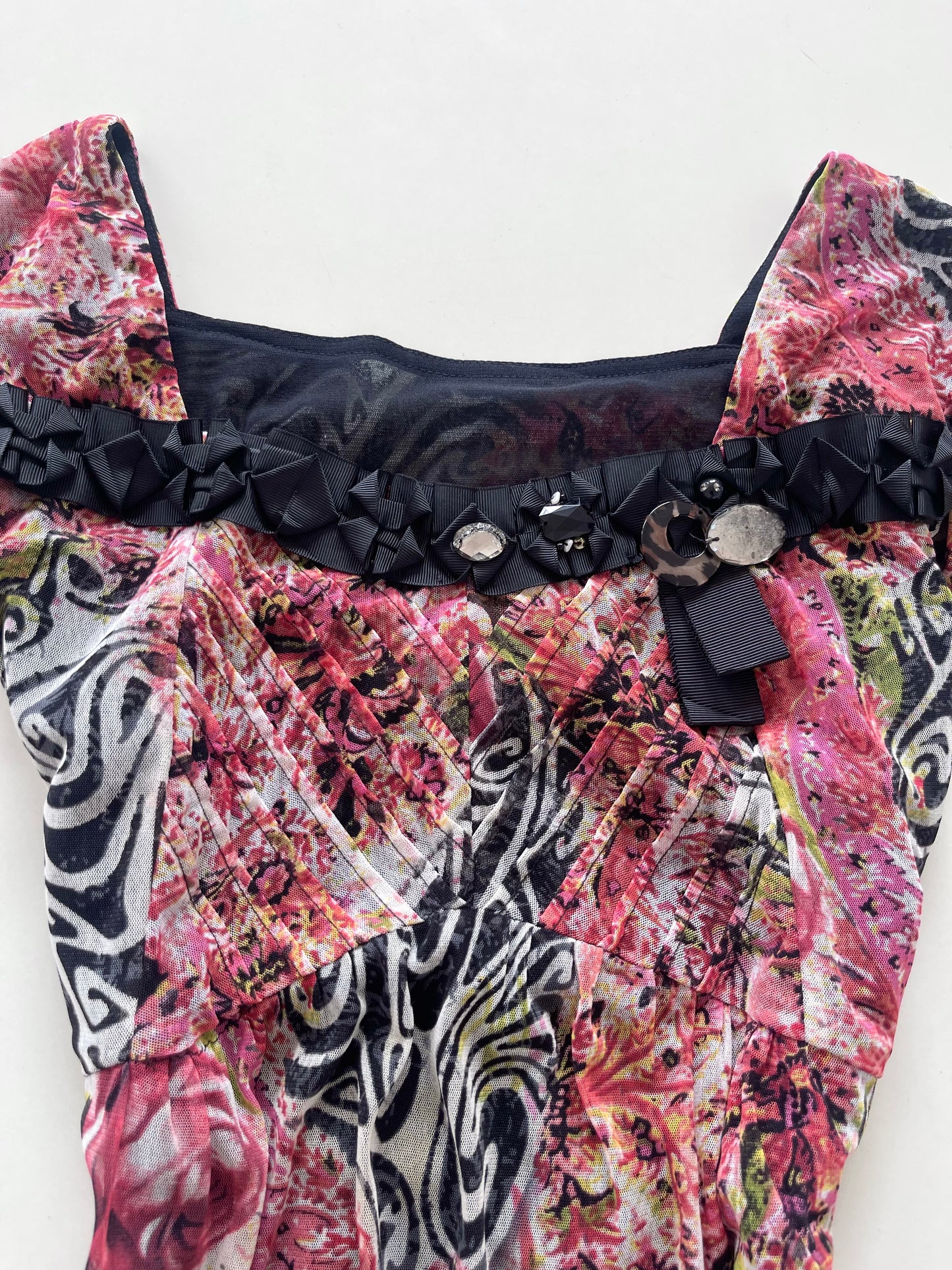 Y2k Lace Dress-Bust 44 to 46