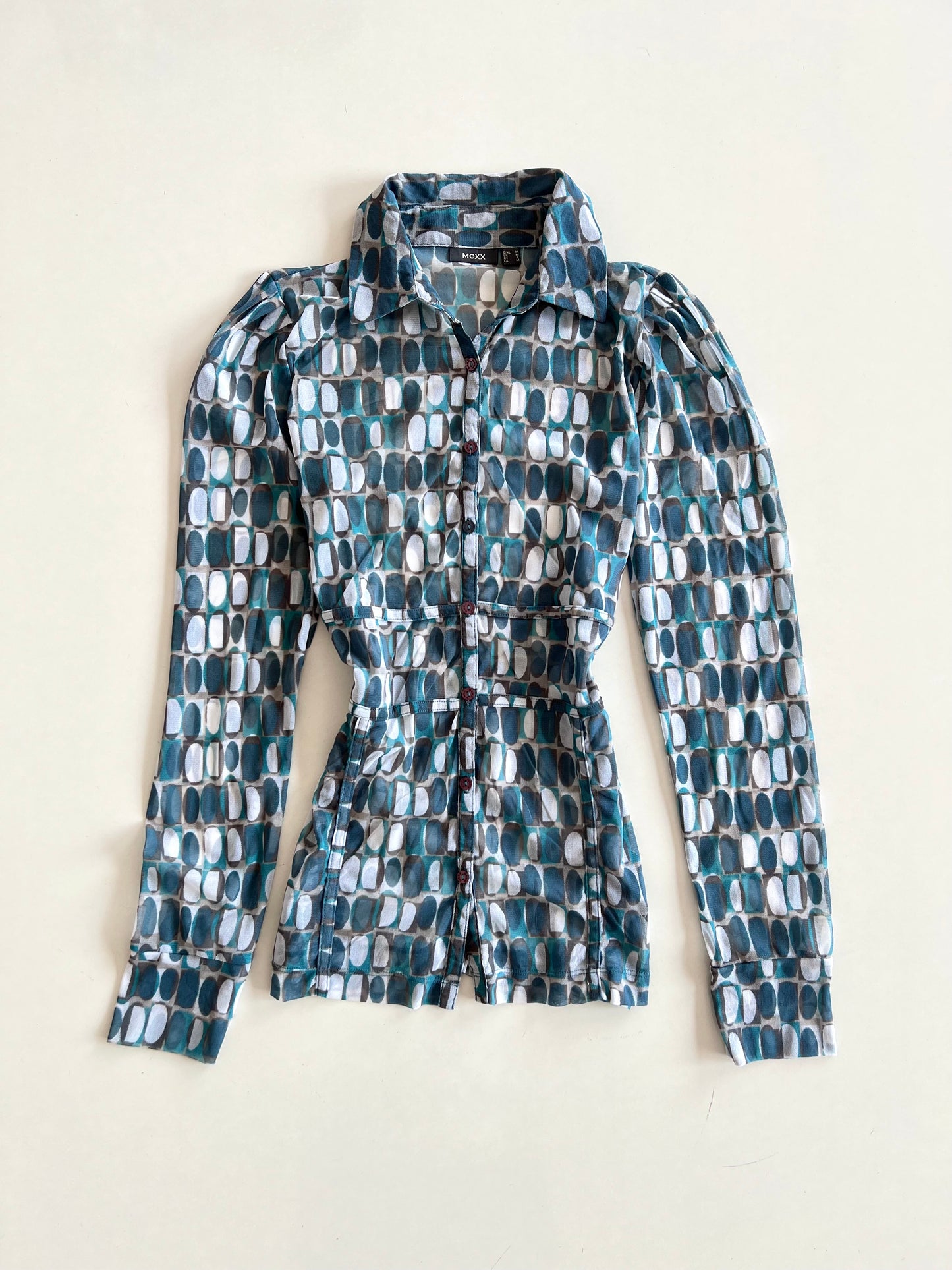 Mexx Sheer Vintage Shirt-Bust 32 to 34