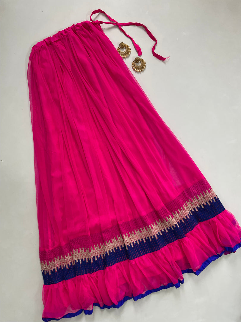 Embroidered Desi Skirt-Waist 22 to 34