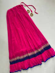 Embroidered Desi Skirt-Waist 22 to 34