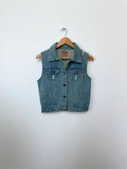 Creative Denim Vest-Bust 34