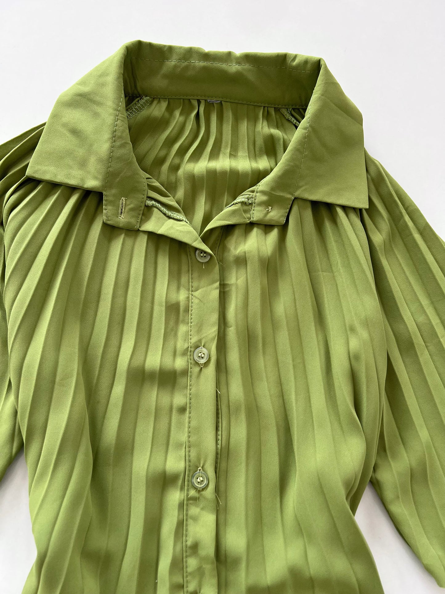 Pleated Vintage Shirt-Bust 40 to 42