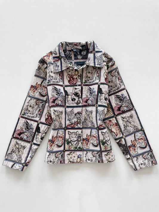 Take Two Jacquard Blazer-Bust 44