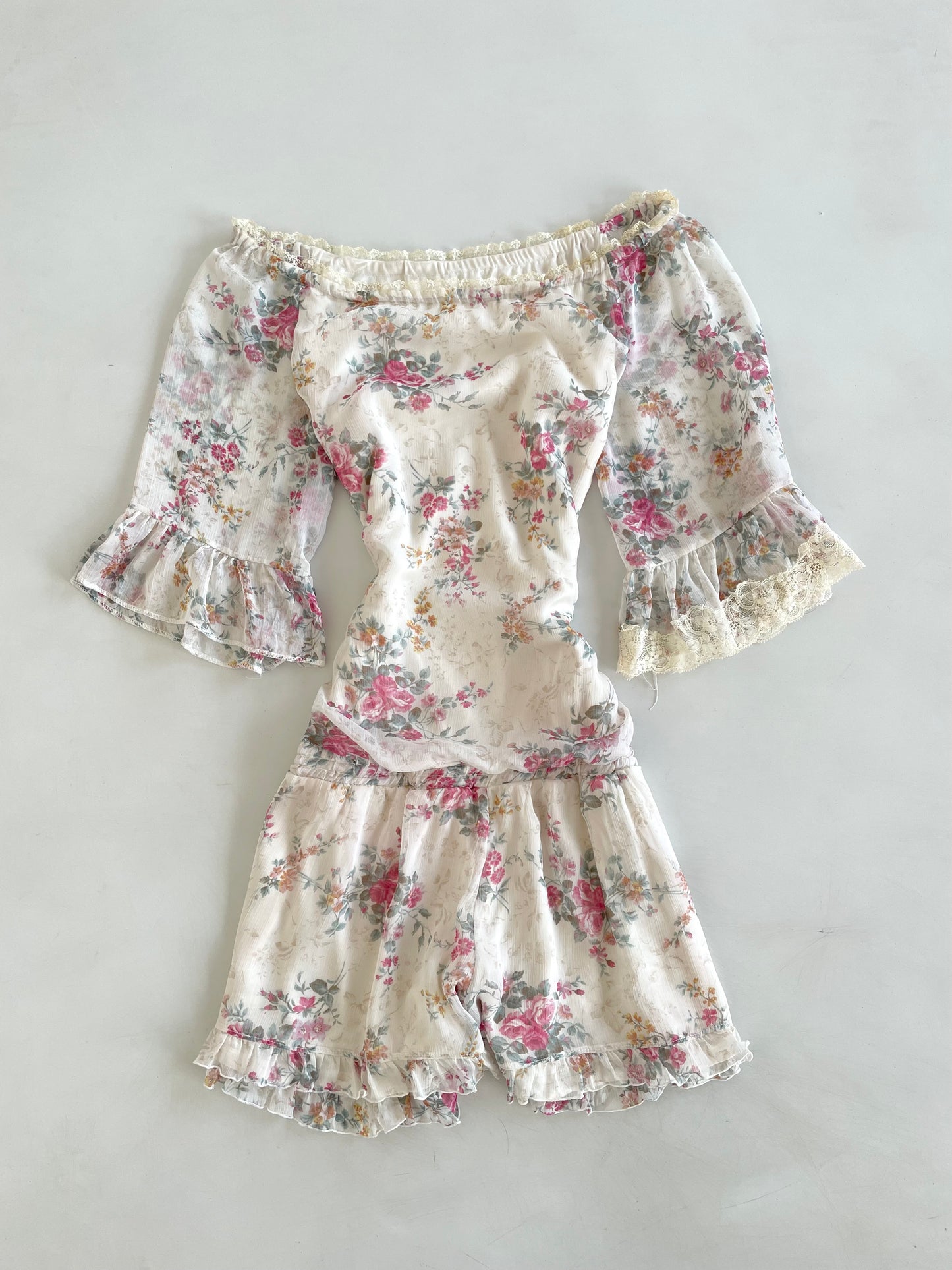 Floral Romper-Bust 36