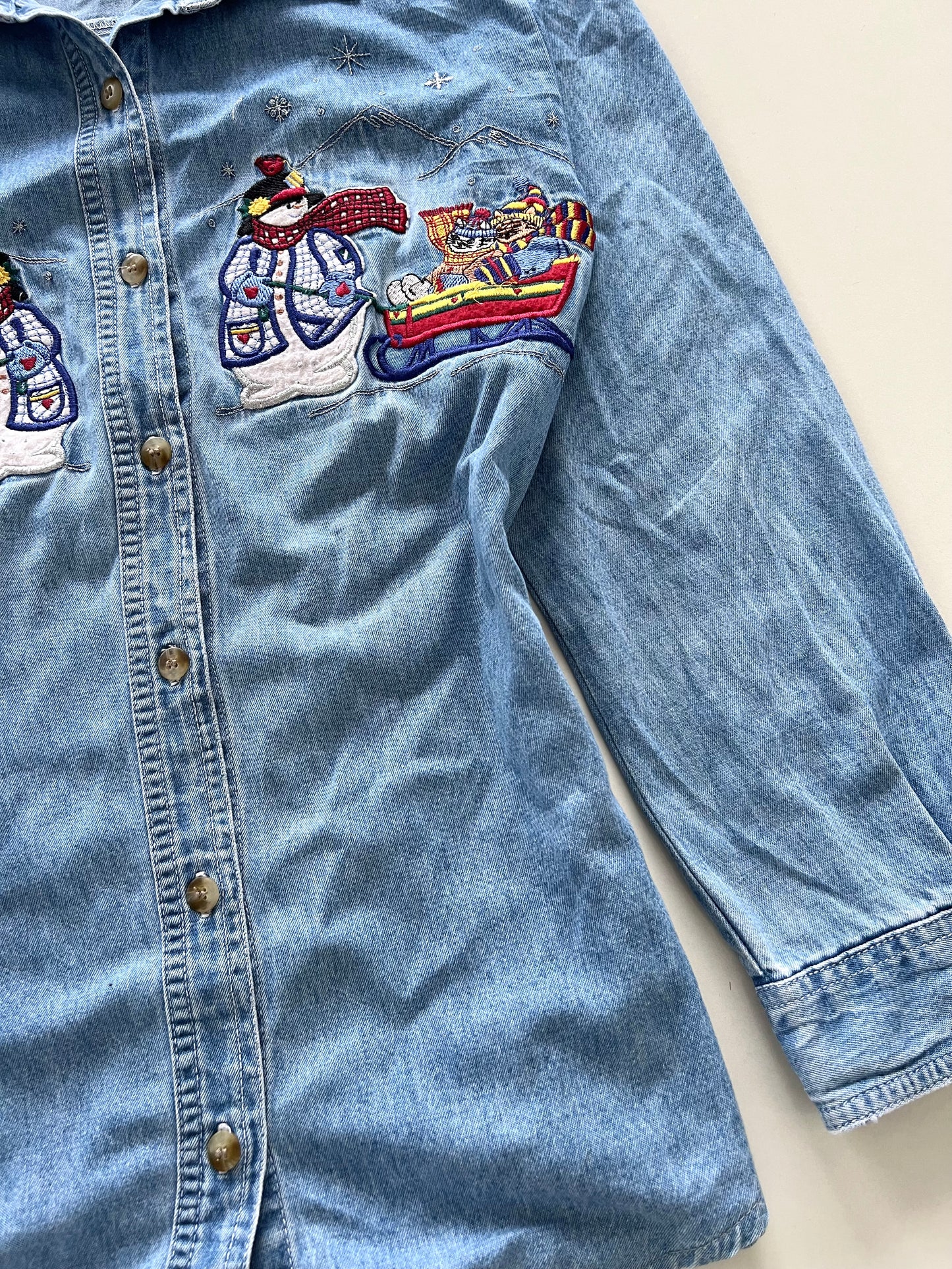 Lauren Brooke Denim Shirt-Bust 36