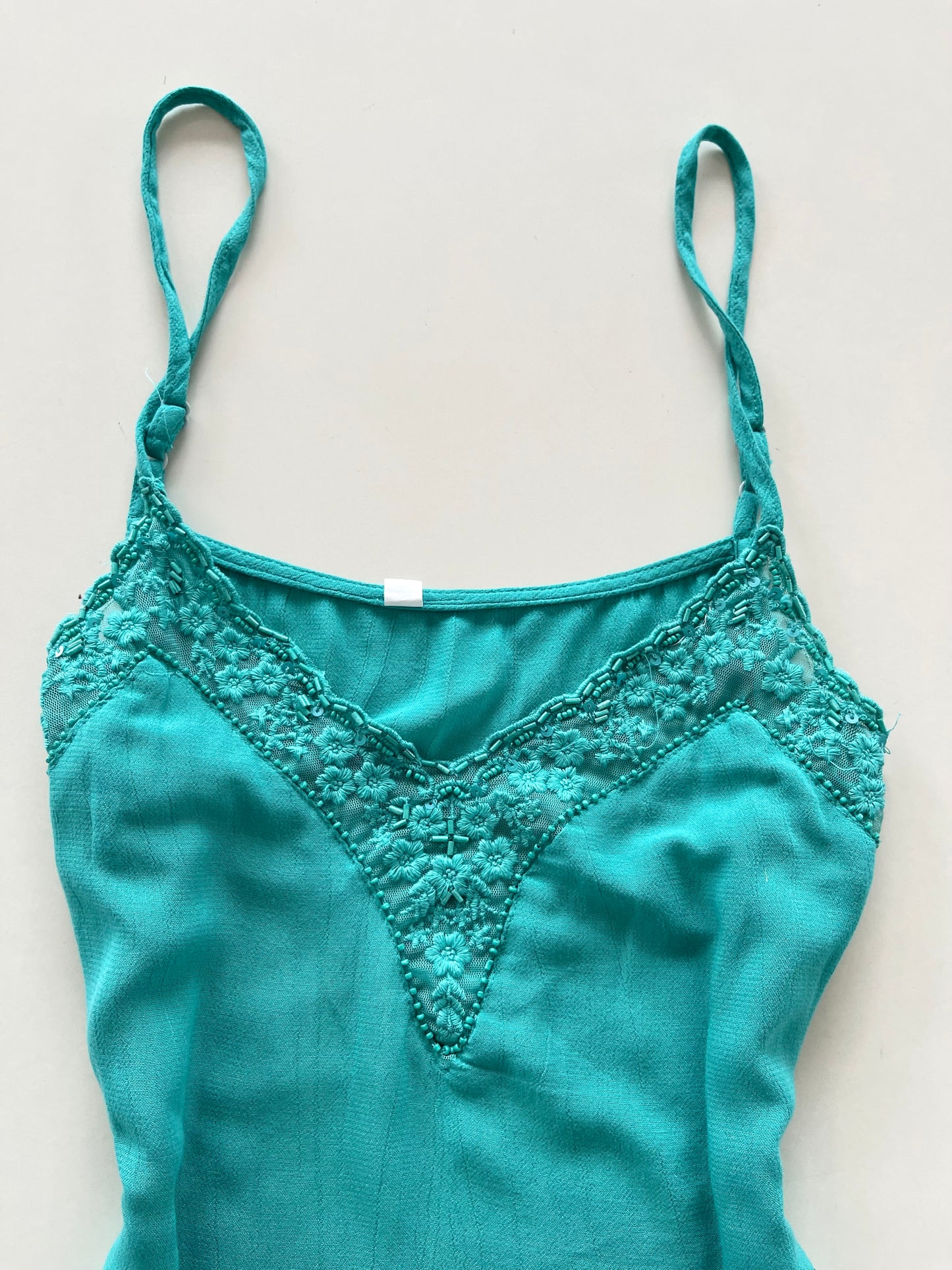 Y2k Embroidered Top-Bust 36