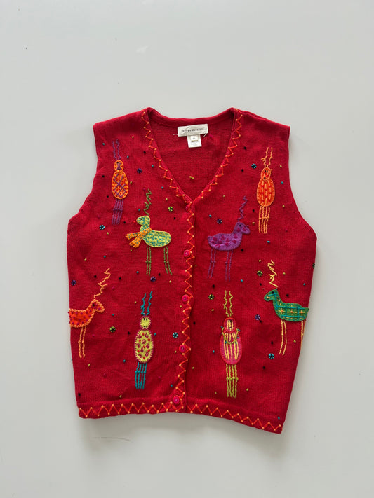 Susan Bristol Embroidered sweater-Bust 50