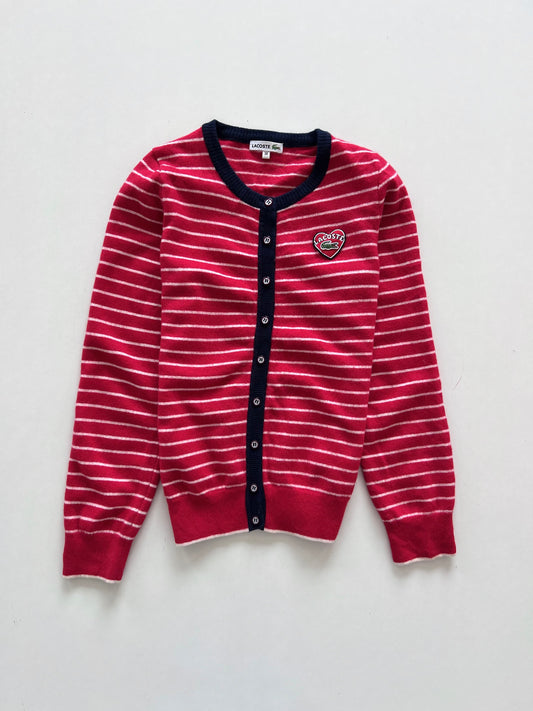 Lacoste 100% Wool Vintage Cardigan-Bust 32