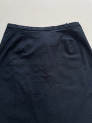 Moda Blue Cotton Skirt-Waist 28