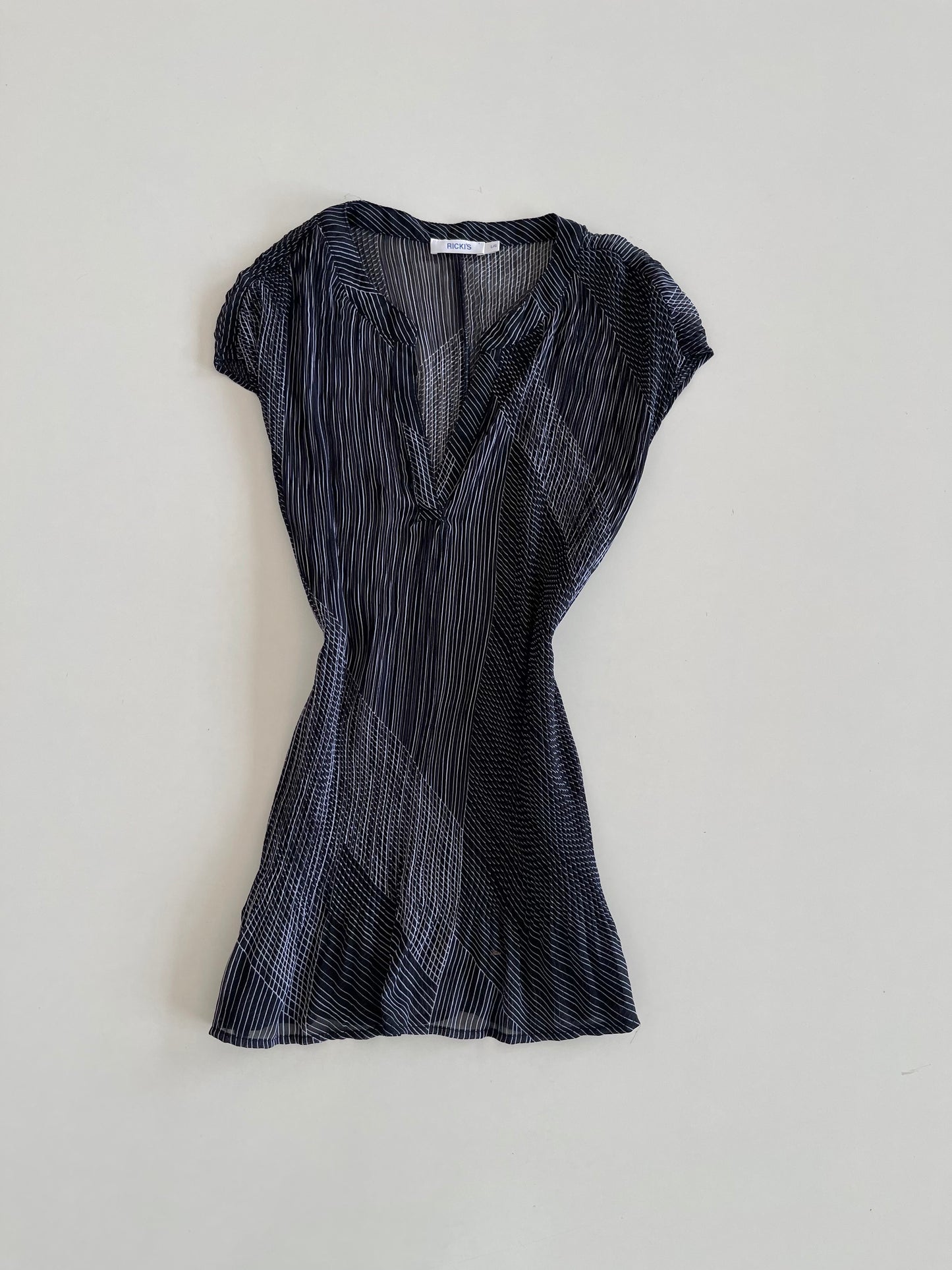 Rickis Pleated Vintage Top-Bust 42 to 44