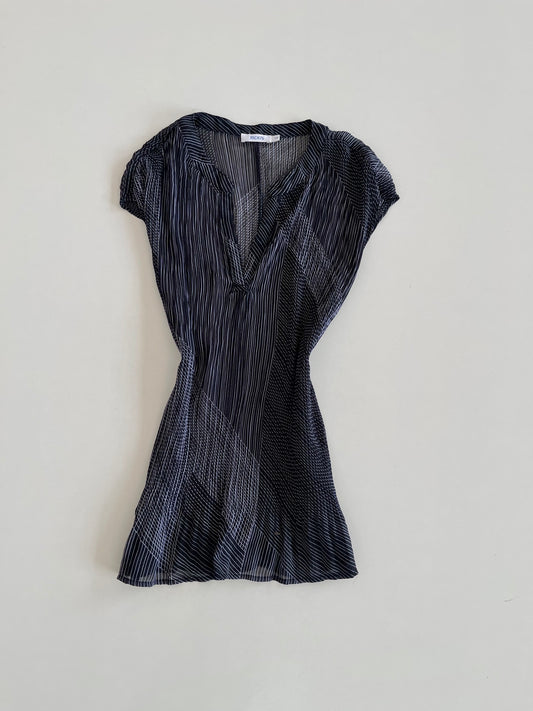 Rickis Pleated Vintage Top-Bust 42 to 44