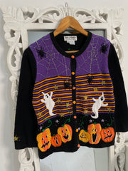 Jack B. Quick Embroidered Vintage Sweater-Bust 36