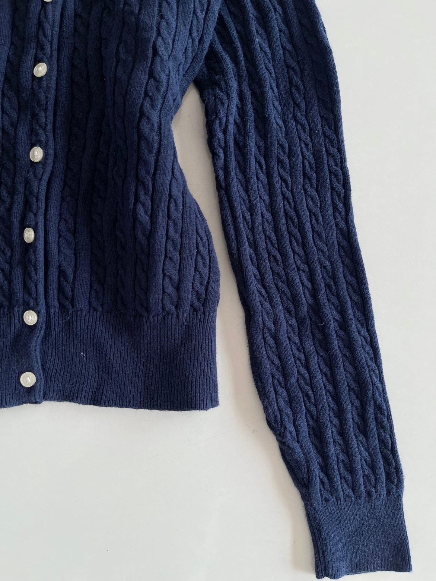 Ralph Lauren Vintage 100% Cotton Cardigan-Bust 36 to 38