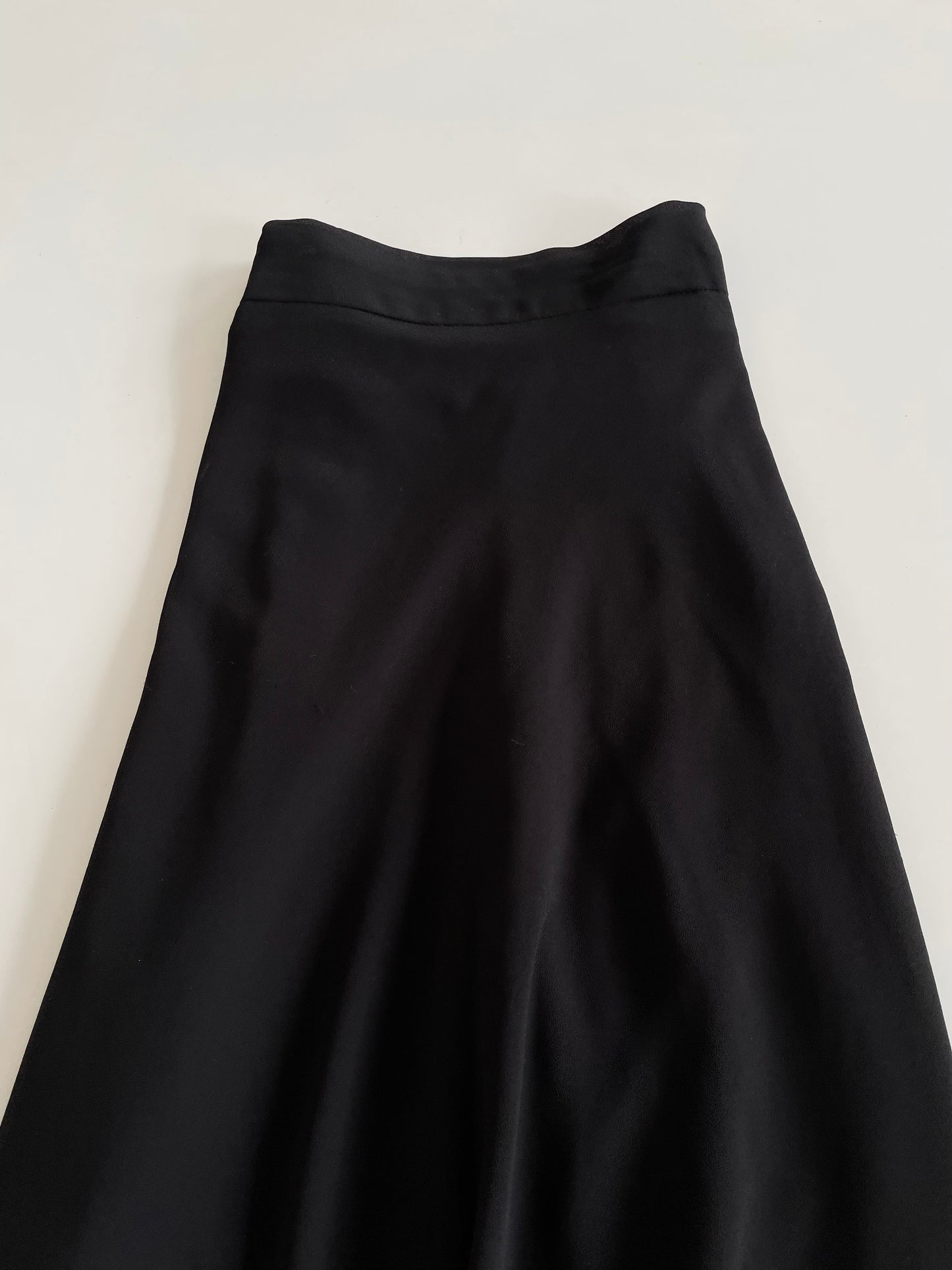 Solid Black Skirt-Waist 32