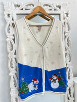 Load image into Gallery viewer, Christmas Sweater Vest-Bust 40
