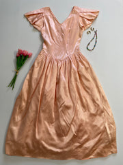 Fairy Core Satin Dress-Bust 30