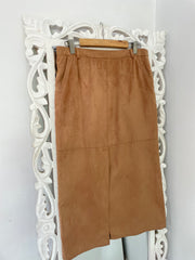 Vintage Suede Skirt-Waist 30