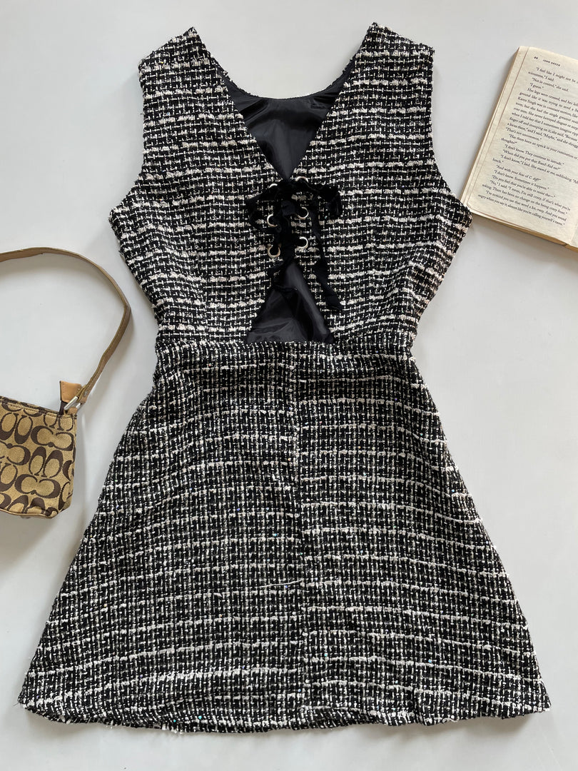 Winter Tweed Dress-Bust 36