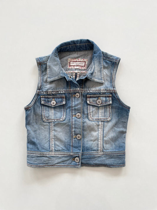 Denim Vest-Chest 32