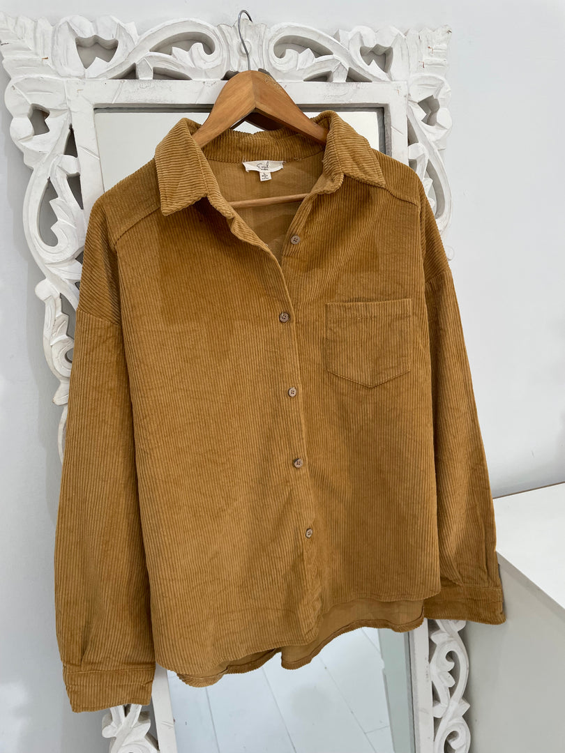 Easel Corduroy Shirt-Bust 48