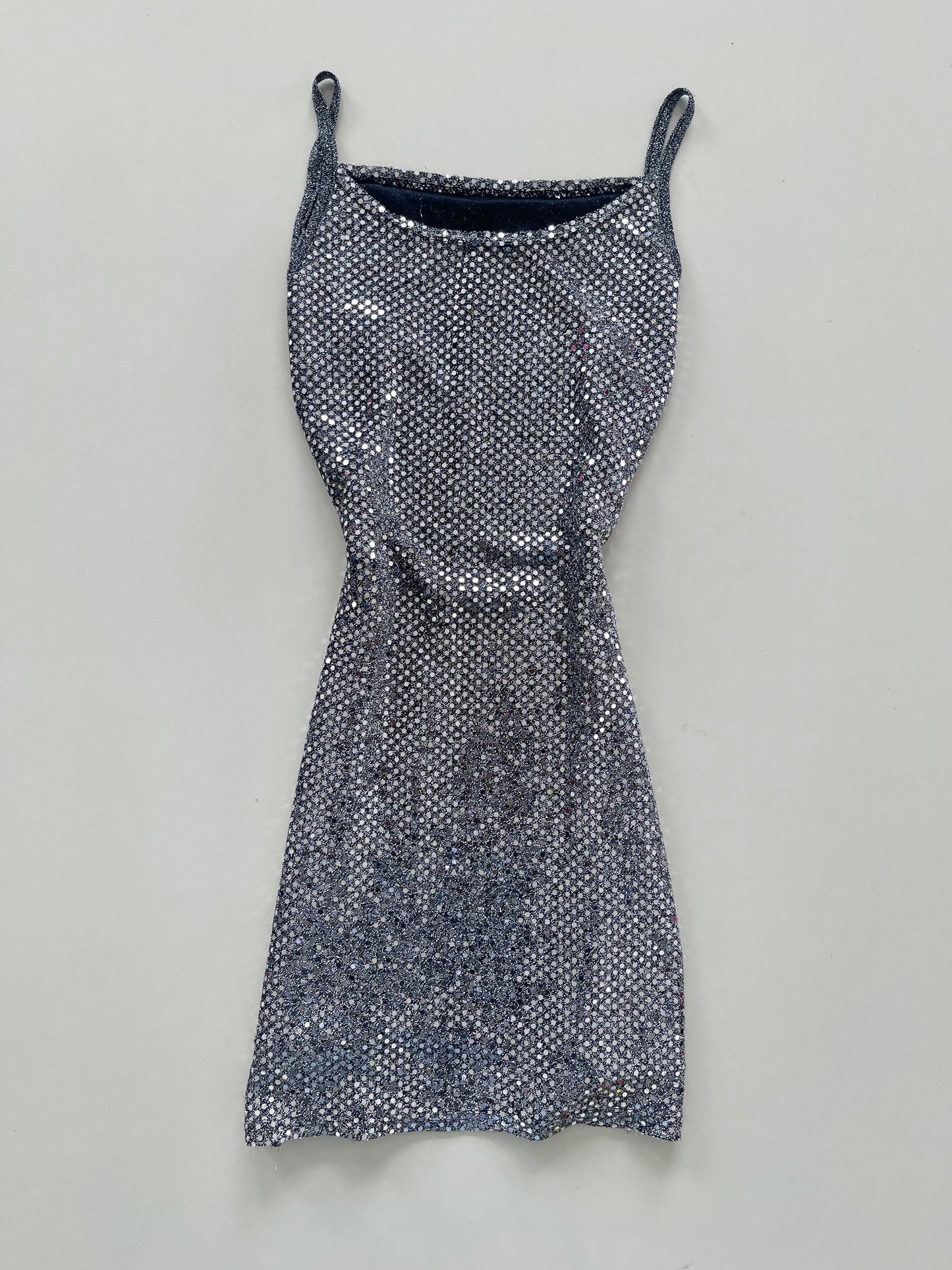 Silver Shimmer Dress-Bust 36 to 38