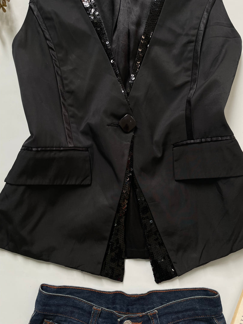 Suger Lips Sequin Waistcoat-Bust 38