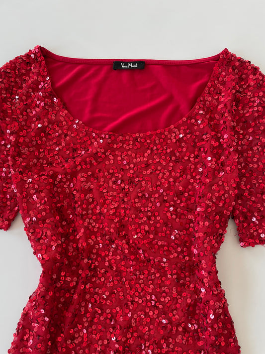 Vera Mont sequin Top-Bust 36