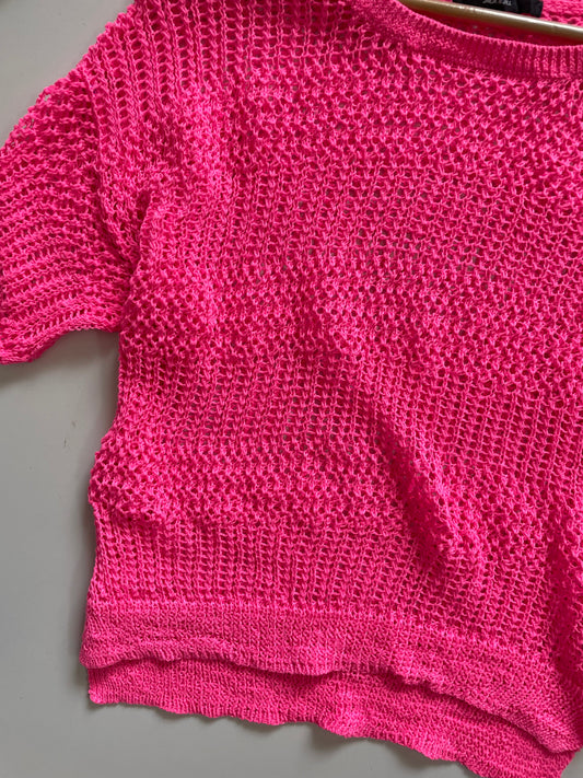 JACK & JILL CROCHET TOP - BUST 38 TO 44