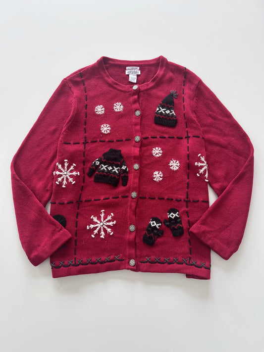 Northern Reflections Embroidered Sweater-Bust 48
