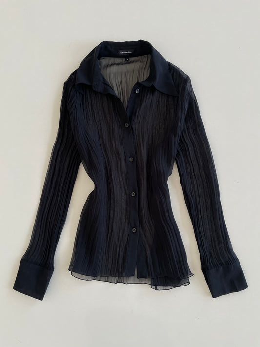 Caroline Biss Sheer Shirt-Bust 42
