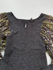 Chezcoco Puff Sleeve Top-Bust 32 to 34