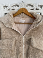 Load image into Gallery viewer, Super Thick Teddy Jacket-Bust 50

