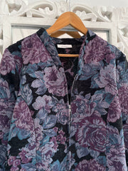 Vintage Jacquard Jacket-Bust 42