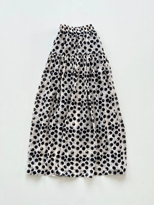 Vintage Polka Dot Skirt-Waist 26 to 32