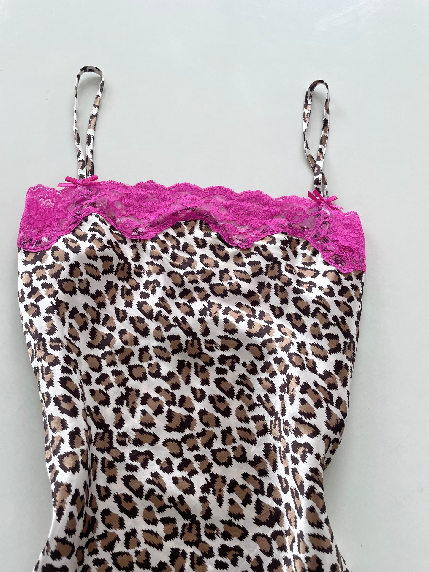 Animal Print Slip Dress-Bust 36