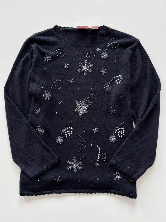 Editions Embroidered Christmas Sweater-Bust 50