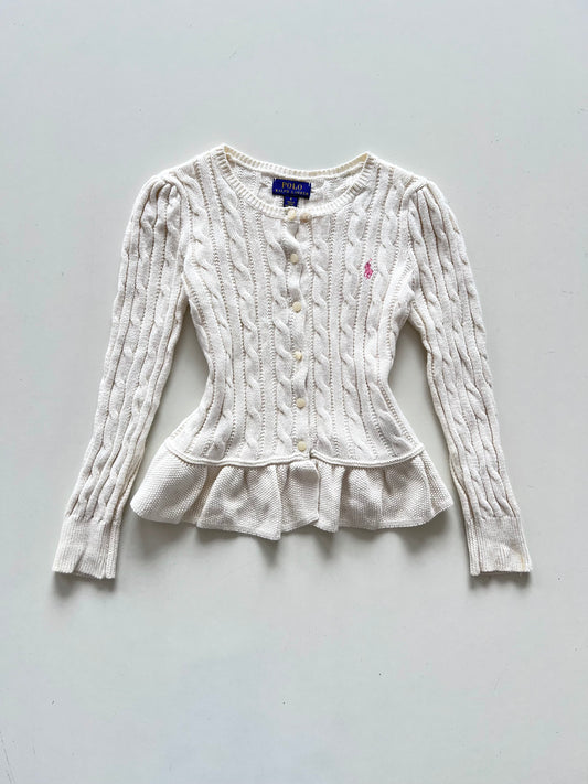 Ralph Lauren 100%Cotton Kid’s Vintage Cardigan-Bust 30