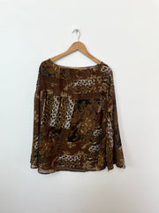 Zero Zero Vinted Poncho Top-Bust 50 to 54