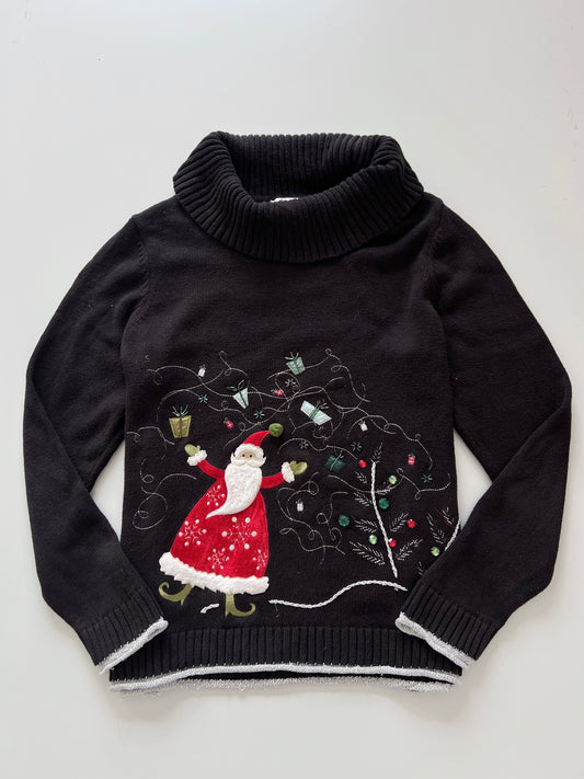 Christopher&Banks Embroidered Christmas Sweater-Bust 42