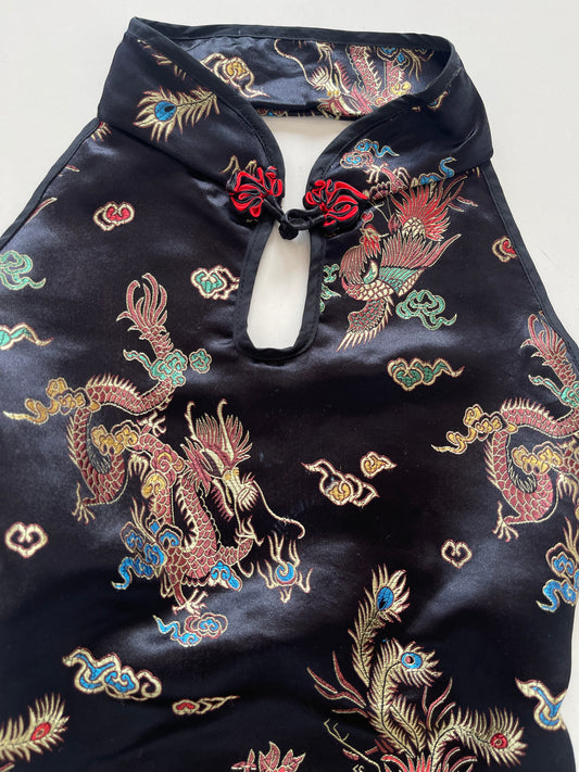 Satin Jacquard Backless Top-Bust 30 to 32