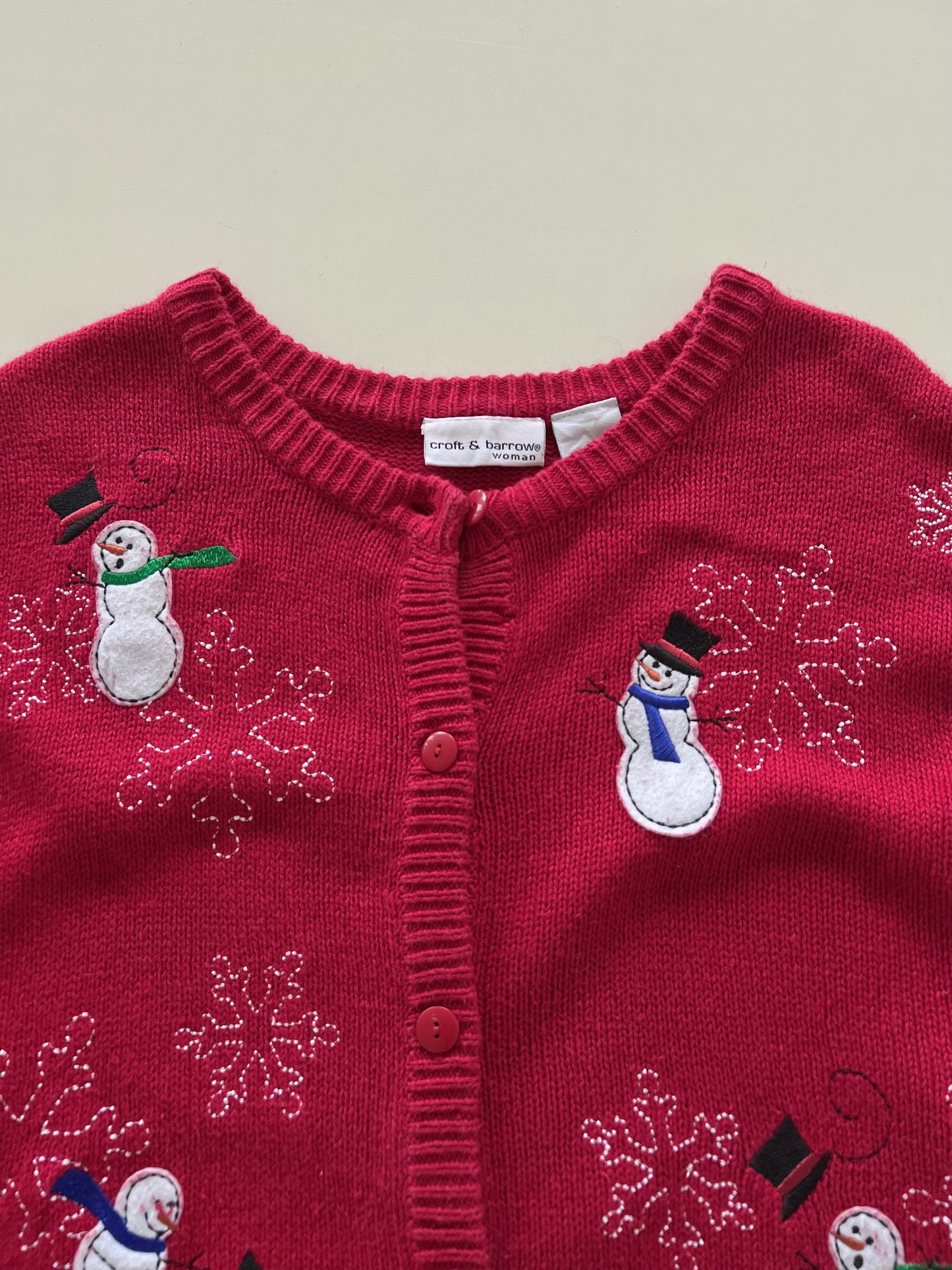 Croft & Barrow Christmas Sweater-Bust 56