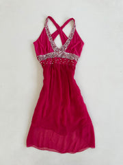 Vintage Chilli Pepper Dress-Bust 32 to 34