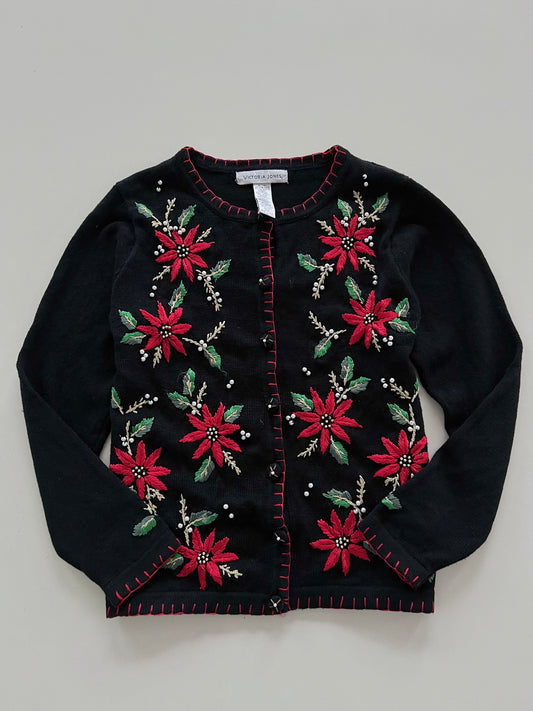 Victoria Jones Embroidered Sweater-Bust 42