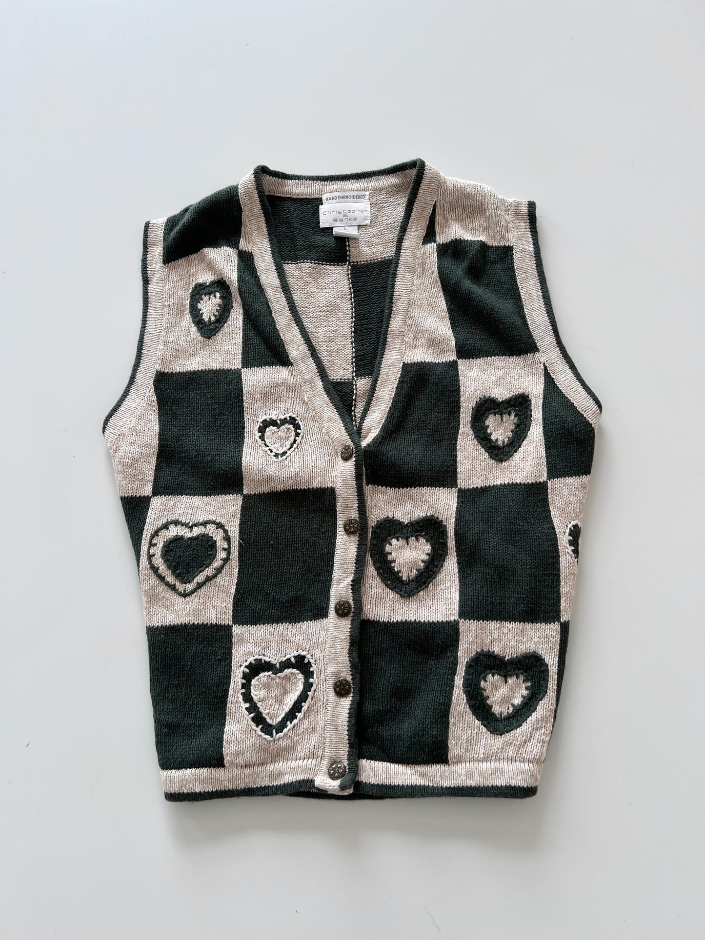 Christopher&Banks Embroidered Sweater-Bust 42