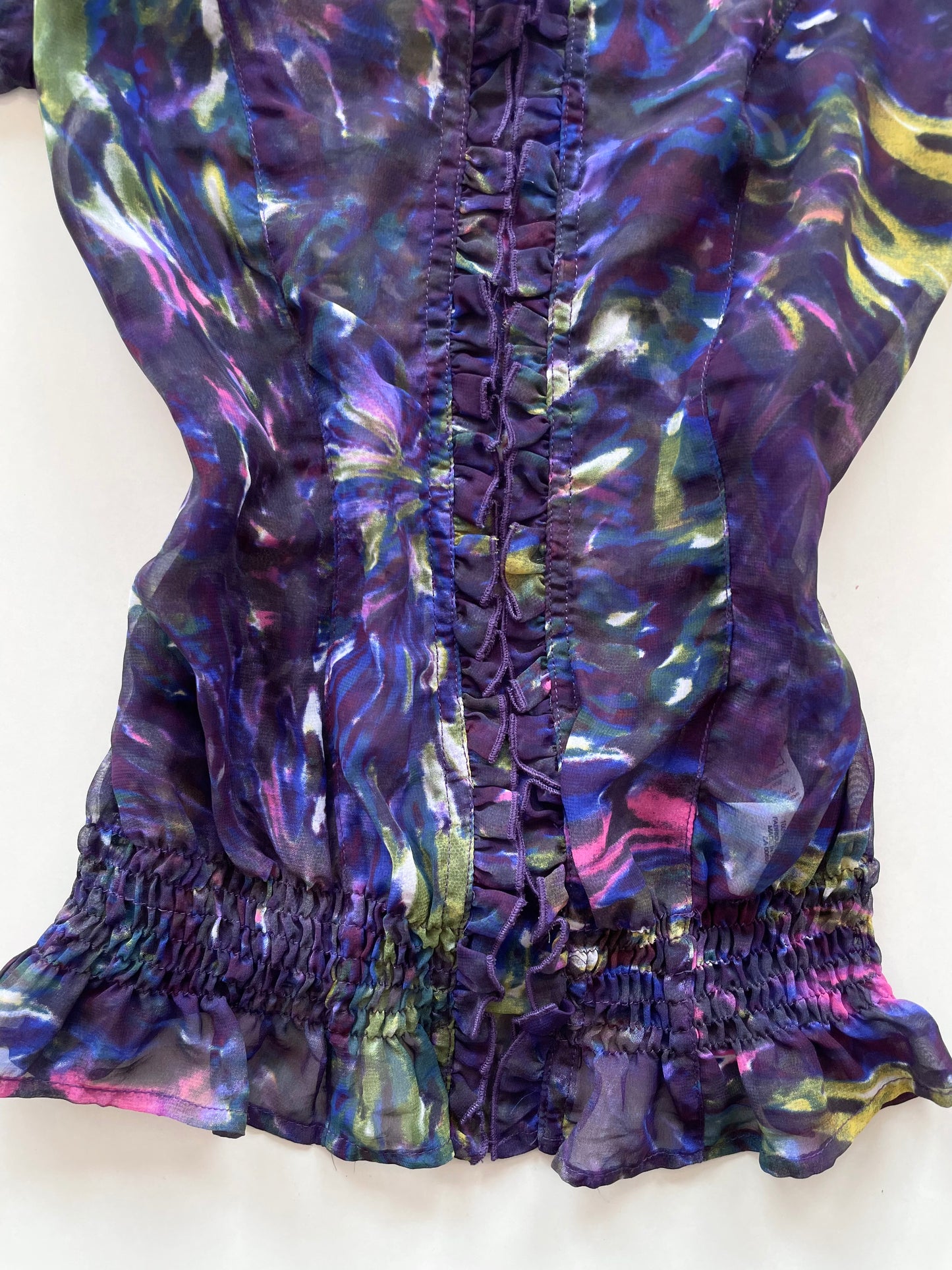 Smart Set Sheer Top-Bust 34