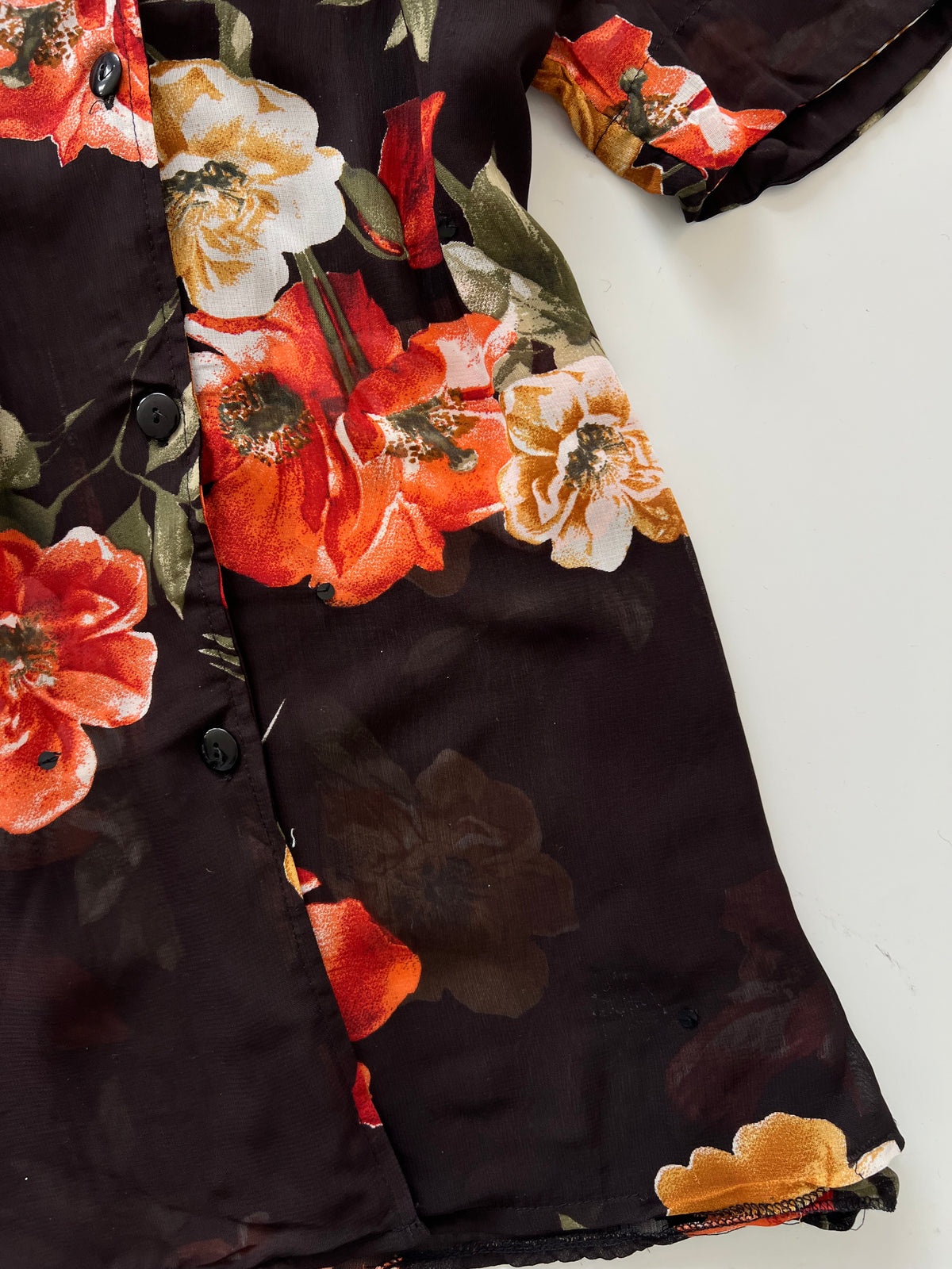 Vintage Sheer Shirt-Bust 48