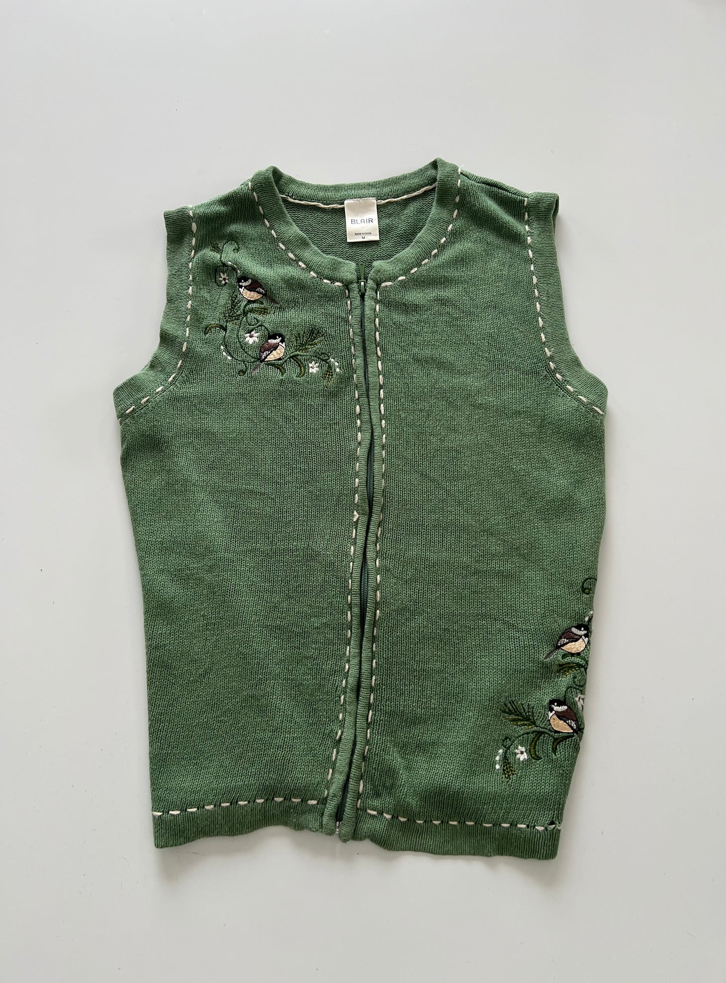 Blair Embroidered Zipper-Bust 42