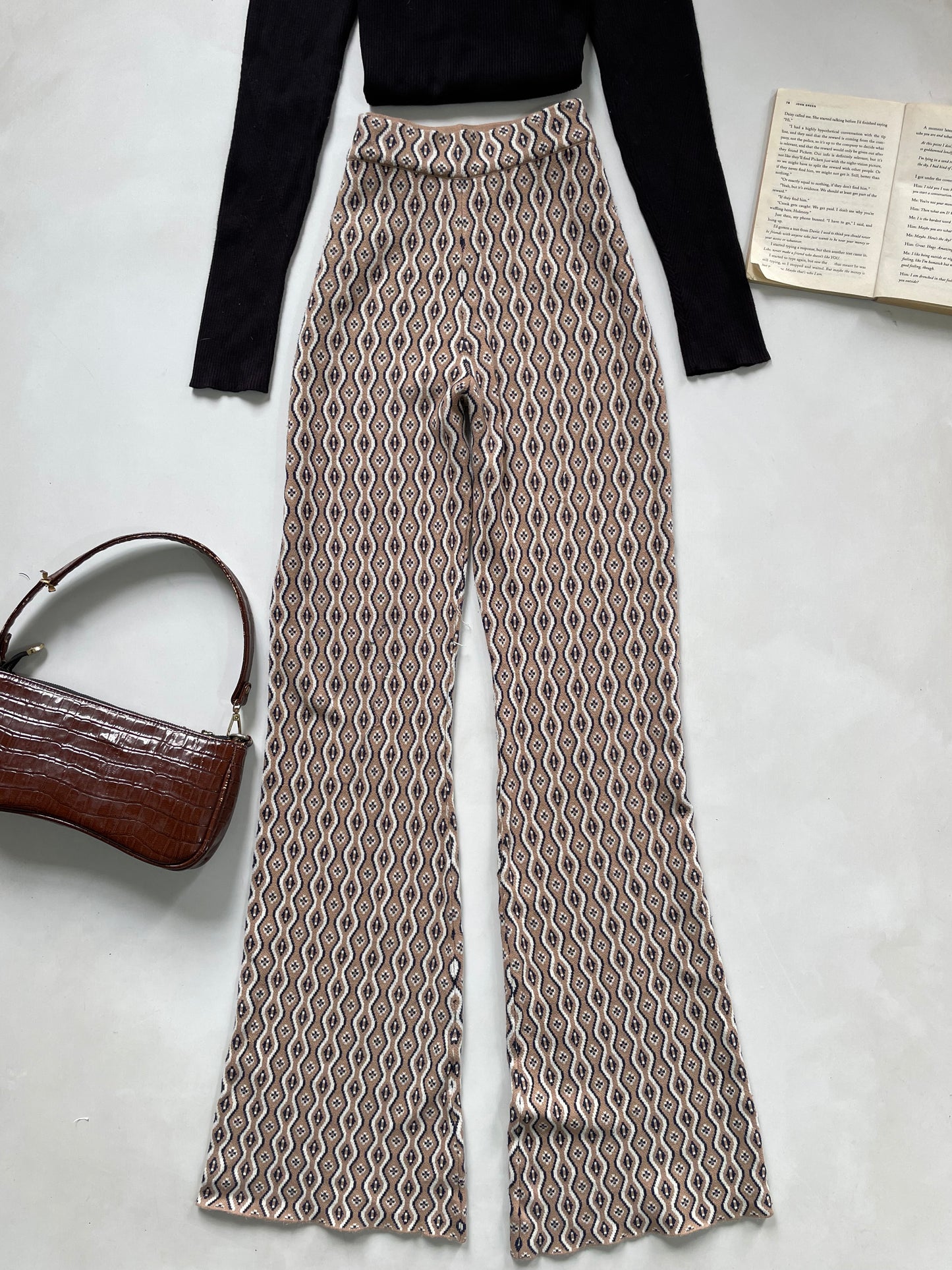 Miss Love Warm Knitted Pants-Waist 30 to 32