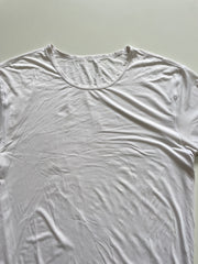 WHITE DRI FIT T-SHIRT - BUST 38 TO 44