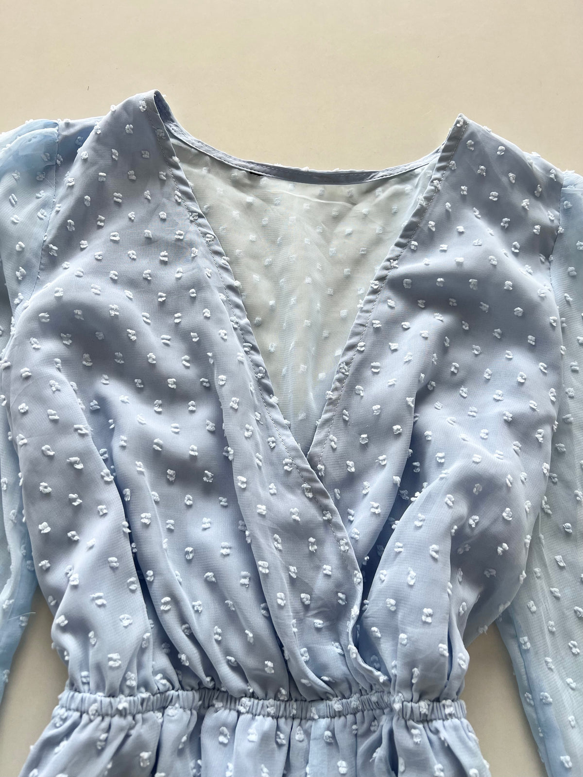 Baby Blue Romper-Bust 36